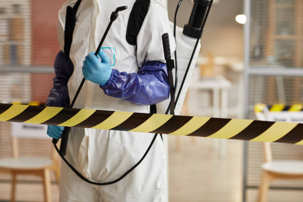 Professional Hoarding Cleanup technician working in Center Barnstead, NH